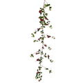 Artificial hanging rose flower vines