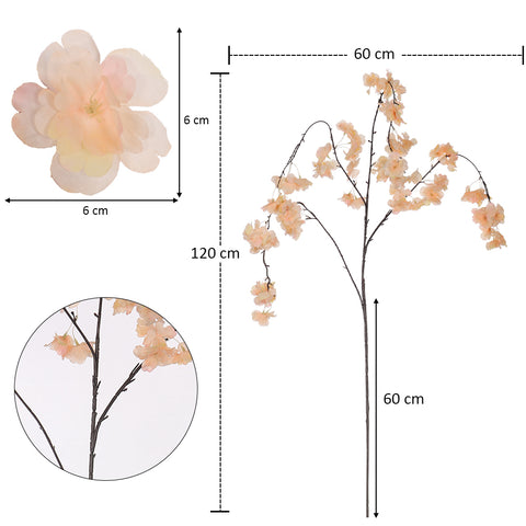 Artificial Hanging Sakura Flower Stem