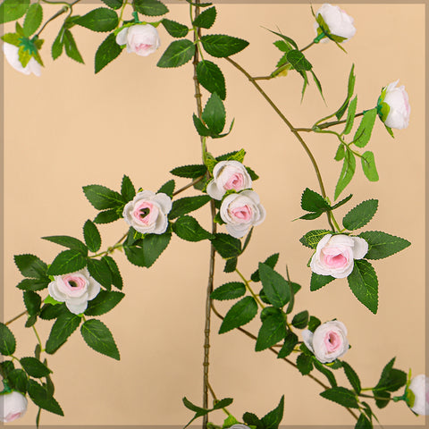 Artificial Hanging Vine Mini Peony Flowers