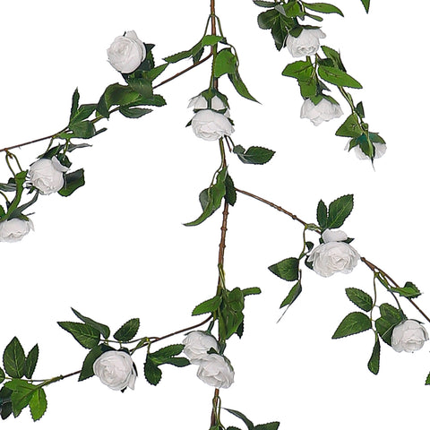 Artificial Hanging Vine Mini Peony Flowers