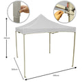 Heavy-duty waterproof canopy tent for outdoor events