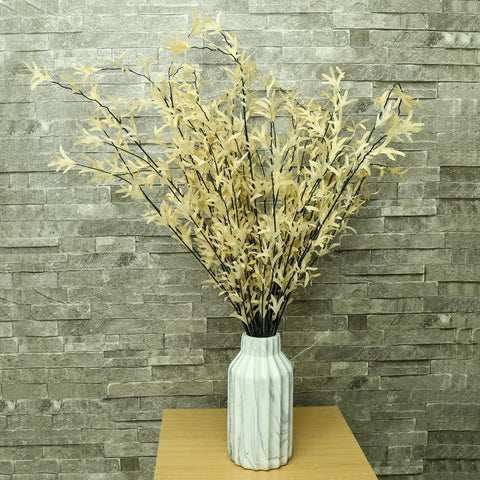 Artificial twigs leaves for home decor