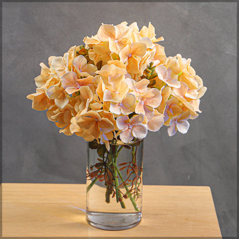 Artificial Hydrangea Silk Flower Bunch