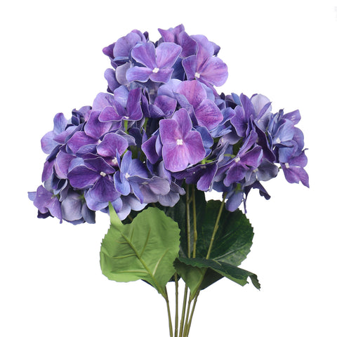 Artificial Hydrangea Silk Flower Bunch