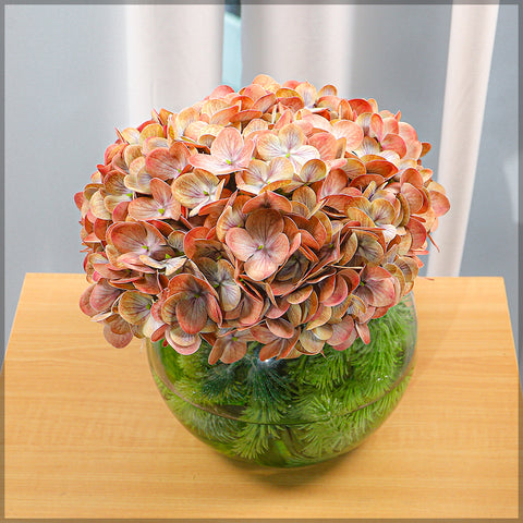 Nearly Natural Hydrangea Flower Arrangement