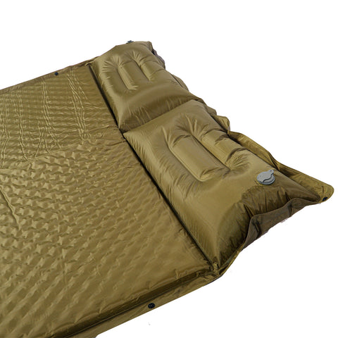 Lightweight and foldable inflatable sleeping mat