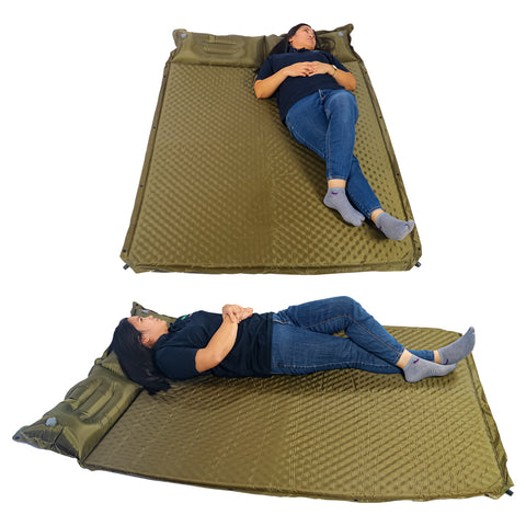 Comfortable air mattress for desert camping in UAE