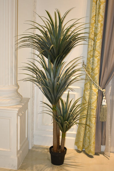 Artificial Yucca Potted Plant for Modern Home Decor