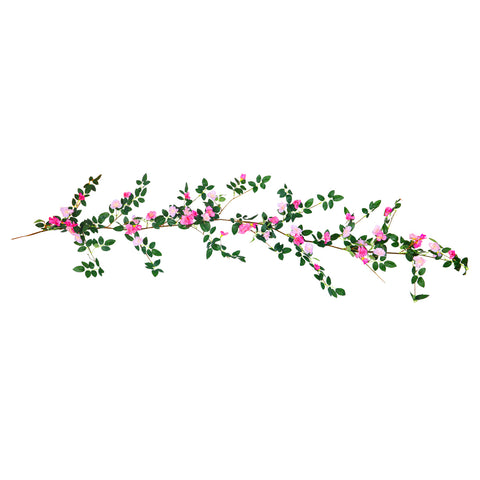 Artificial cherry vine for hanging plants and walls