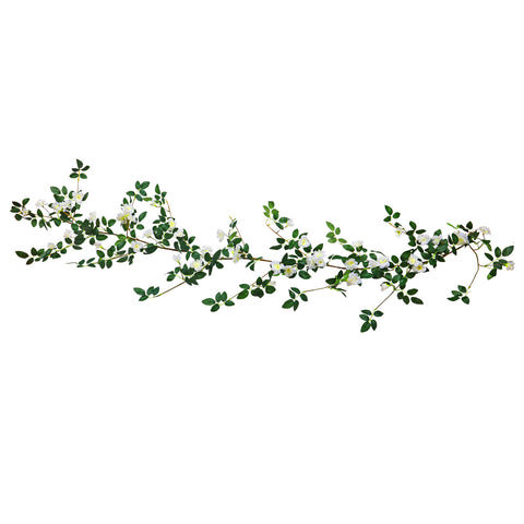 Artificial hanging cherry vine garland for home decor