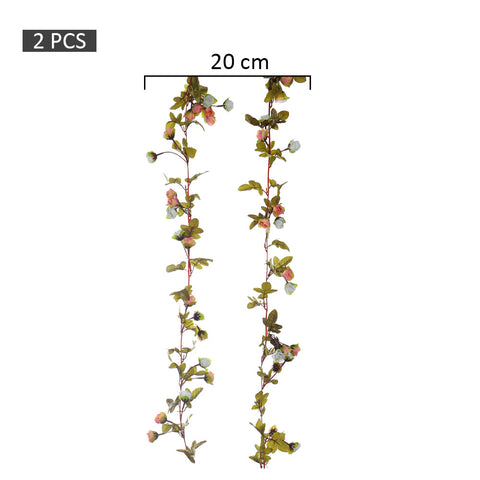 4pcs Artificial Rose Vine