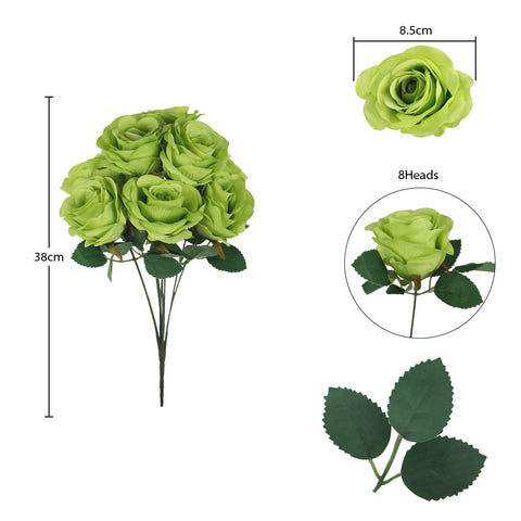 Artificial Silk Rose Flowers