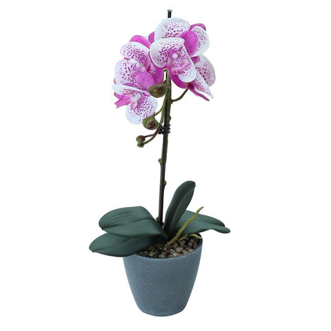 Artificial Potted Phalaenopsis Flower