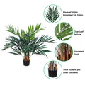 Kentia palm artificial tree for home decor in a well-lit room