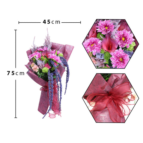 Mother's Day Multicolor Flowers Bouquet