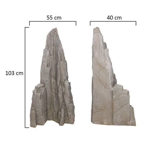 صخور المناظر الطبيعية الزخرفية