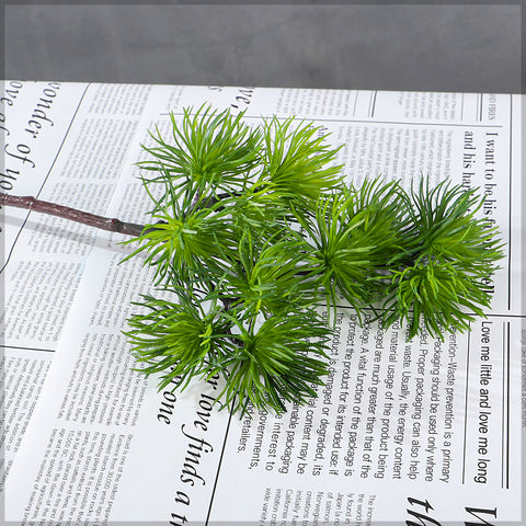 Artificial Green Pine Needle Branch