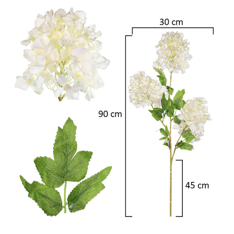 Artificial Long Stem Hydrangea