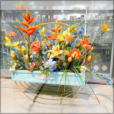 Orange Flowers Arrangements