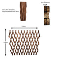 Portable wooden fence