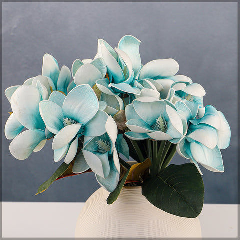 Artificial Magnolia Flowers in Bunch