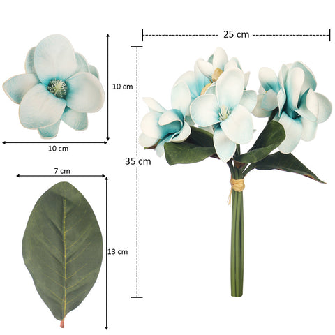 2bunches Artificial Magnolia Flowers in Bunch