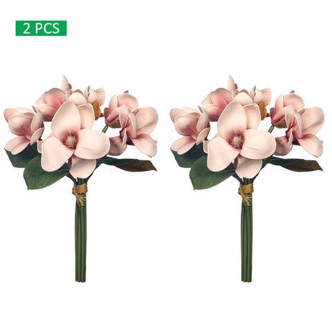 2bunches Artificial Magnolia Flowers in Bunch