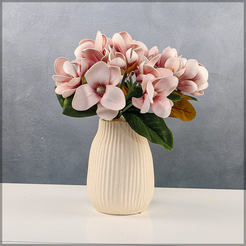 Artificial Magnolia Flowers in Bunch