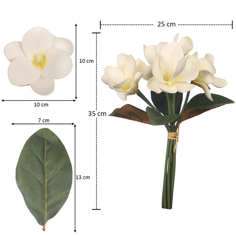 Artificial Magnolia Flowers in Bunch