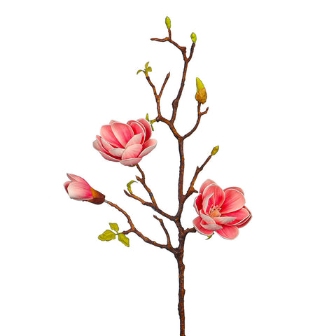 2pcs Nearly Natural Magnolia Flowers