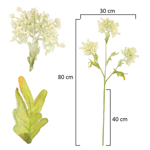 Artificial Meadowsweet Flower