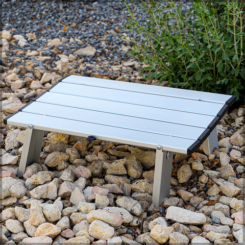 Mini Low Portable Utility Aluminum Table