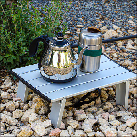 Mini Low Portable Utility Aluminum Table