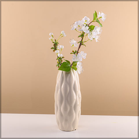 Ceramic floor vase