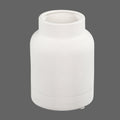 Modern design white table top ceramic vase for home decor