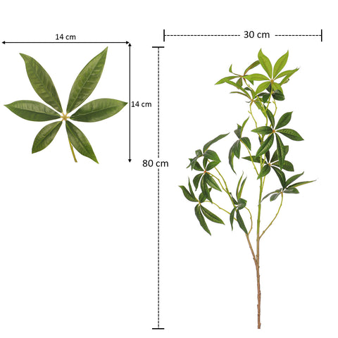 2stems Artificial Branch Leaves