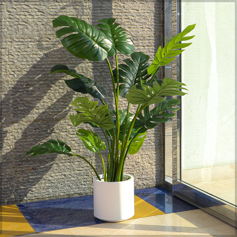 Artificial Monstera Deliciosa Plant 140cm Tall