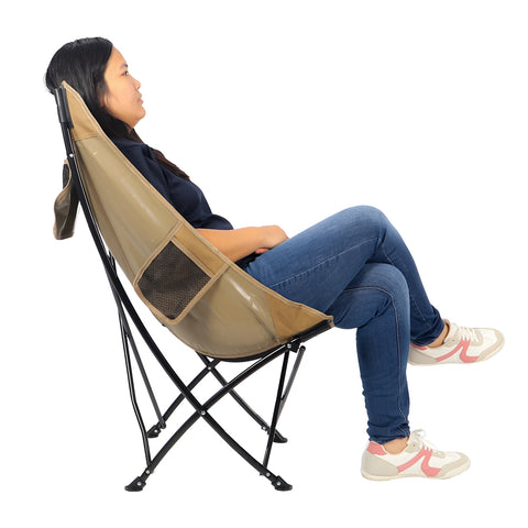 Comfortable outdoor camping chair