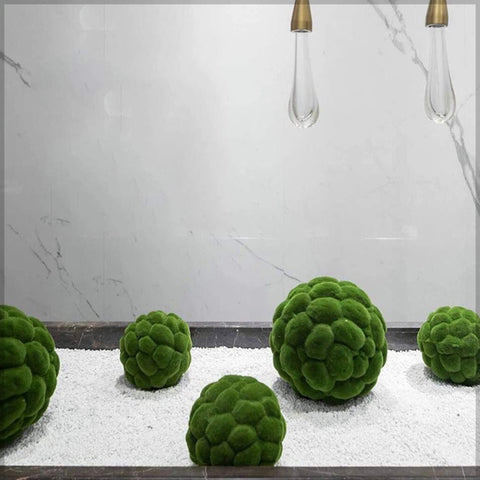 Decorative Green Moss Ball