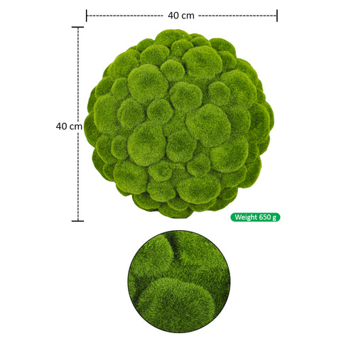 Decorative Green Moss Ball