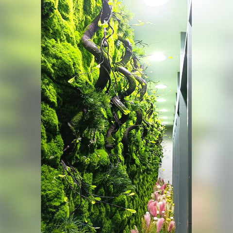 Moss Carpet Wall Decoration