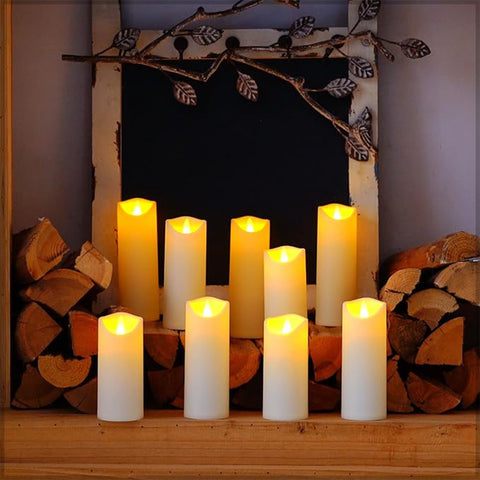 Moving Flame LED Candle