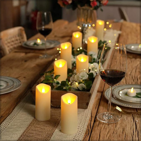 Moving Flame LED Candle