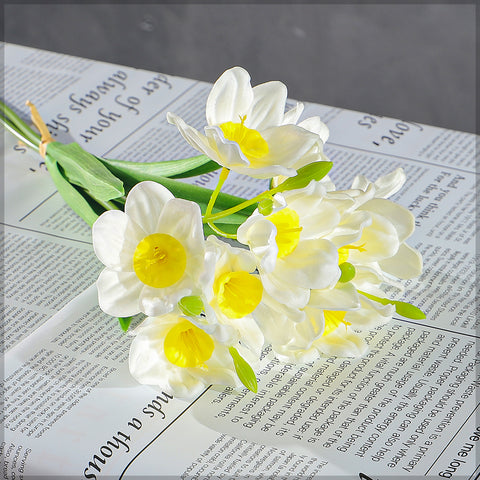 Artificial Narcissus Daffodil Fake Flower