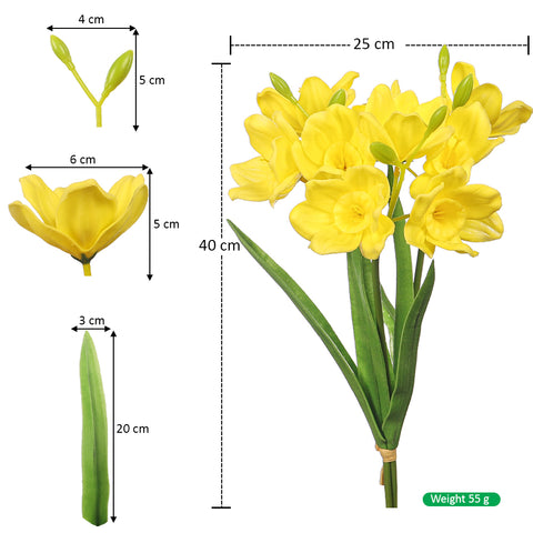 Artificial Narcissus Daffodil Fake Flower