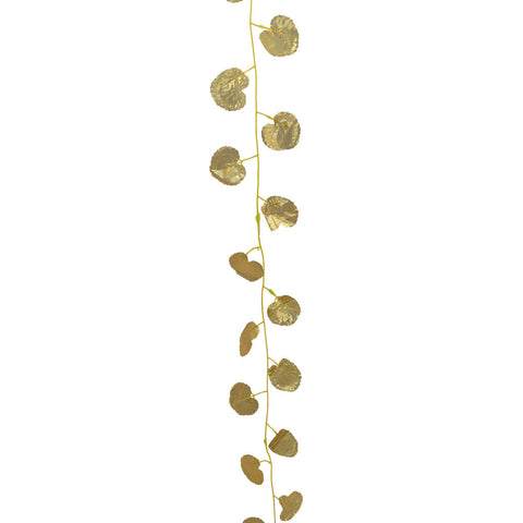 Decorative golden string leaves for event and home decoration