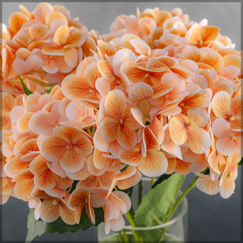 2bunches Nearly Natural 3D Hydrangea Flower