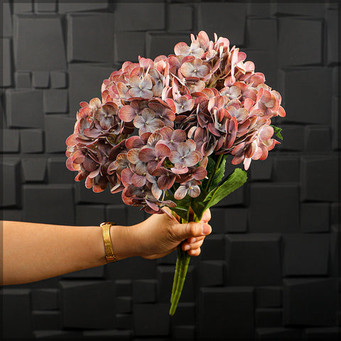 2bunches Nearly Natural 3D Hydrangea Flower