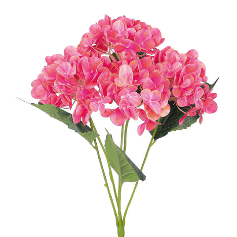 2bunches Nearly Natural 3D Hydrangea Flower