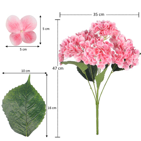 Nearly Natural 3D Hydrangea Flower